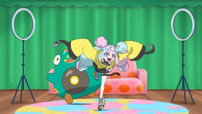 Scene from the anime Pokémon Horizons